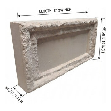 Classic Recessed Address Block – Deep Profile