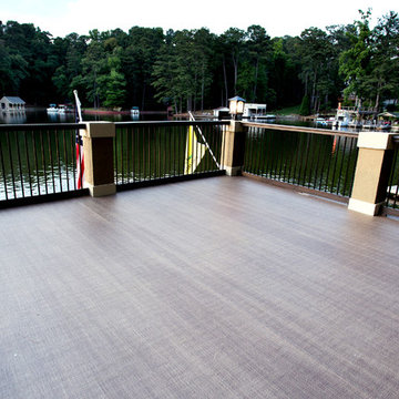 Lakeshore Boathouse Roof Deck
