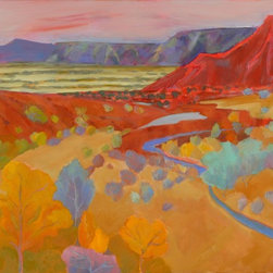 Road to Abiquiu - Paintings