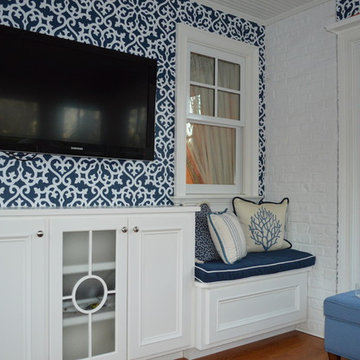 Coastal Inspired Sunroom