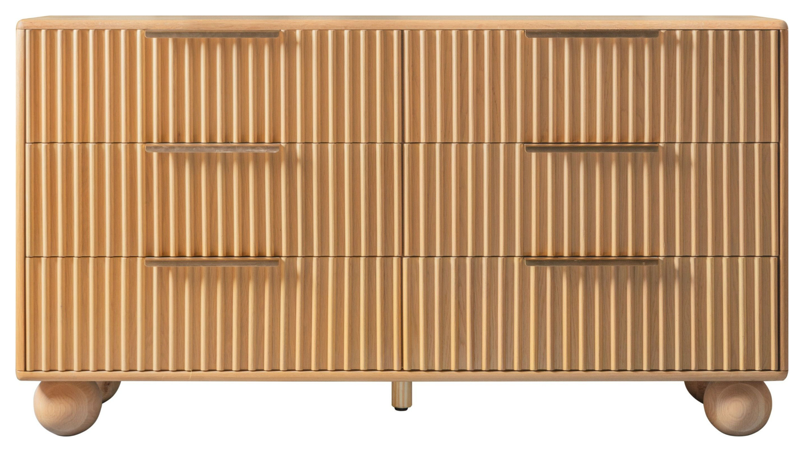 Modrest Winters Modern Natural Oak Dresser Traditional Dressers