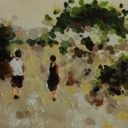 "Walk 2"by Kristina Scharpel - Paintings