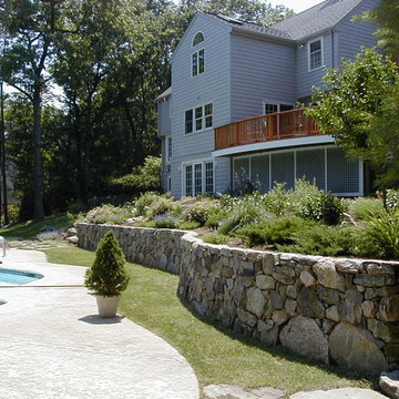 Curved Deck in Weston