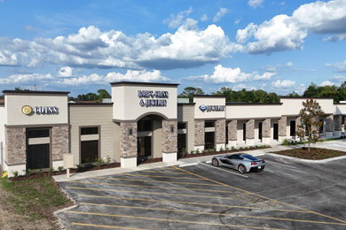 Example of a minimalist exterior home design in Orlando