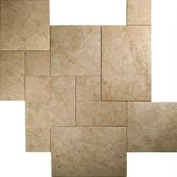 4 sz. Pattern Set Travertine - Cleopatra Beige - Flooring