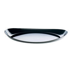Due Oval Tray, Without Handles