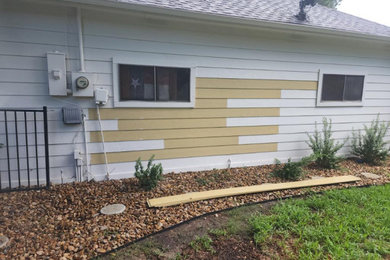 Before & After Siding Repair in Tomball, TX
