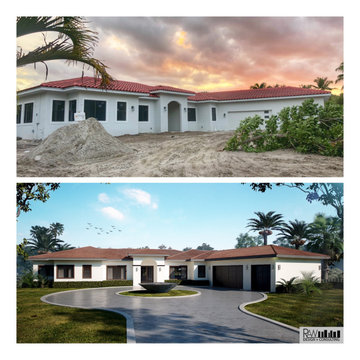 Coconut Lane Residence: Rendering and Construction
