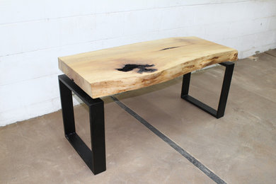 Floating Live Edge Coffee Table