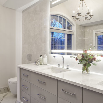All The Glam Master Bath | Astro Design | Ottawa, Canada