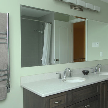 Bathroom: Distressed Wood