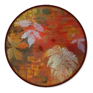 Lazy Susan Autumn Morning Shoreline 18 Diameter Rustic Pantry And Cabinet Organizers By Wgi Gallery
