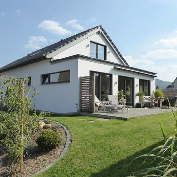 Haus Kersting - Wohnhaus in Holzbauweise mit Putzfassade