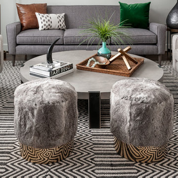 Modernizing a Dated Formal Living Room
