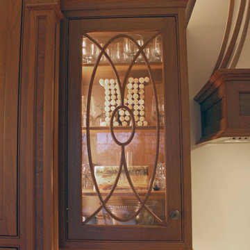 Custom Walnut Kitchen with Island