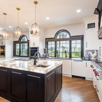 Beachfront Transitional Kitchen
