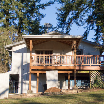 Cedar Deck and Patio Cover in Albany