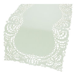 Xia Home Fashions - Dainty Lace Table Runner - Table Runners