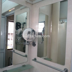 Frameless Mirror &ndash; Installation on Wall &ndash; Custom Size - Products