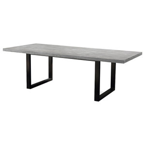 Modrest McGee Modern Concrete Bar Table - Industrial - Outdoor Pub And ...