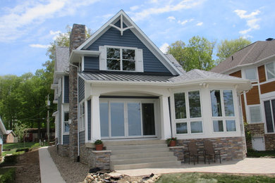 Inspiration for a timeless exterior home remodel in Other