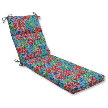 Outdoor/Indoor Garden Blooms Multi Chaise Lounge Cushion