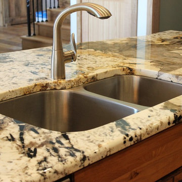 Rustic Finishes Reveal Hidden Storage Solutions