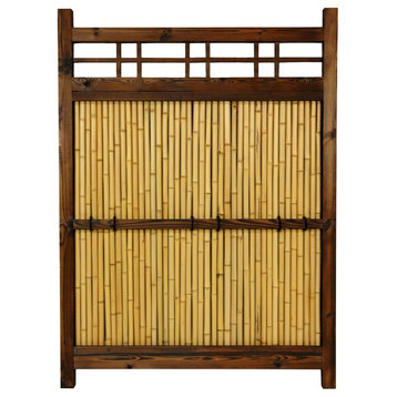 4'x3' Japanese Bamboo Kumo Fence
