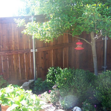 Rear View Budget 6 In Fence
