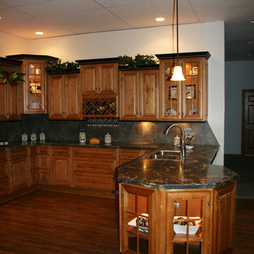 Mocha Kitchen Cabinets Home design