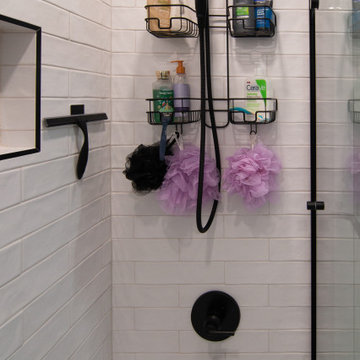 Traditional Style Master Bath With Walk-In Shower & Stand Alone Tub