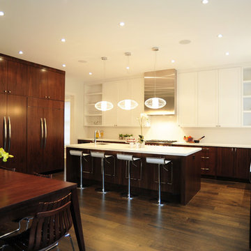 Shaker Door & Walnut Kitchen