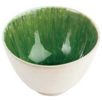 Bali Soup Bowl, Green, Set of 4