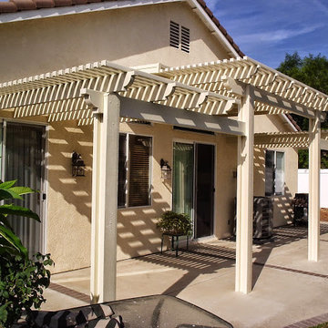 Attached Lattice Patio Cover