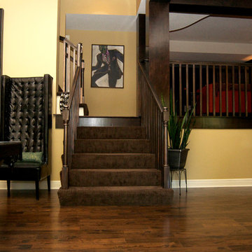Modern Basement Finish