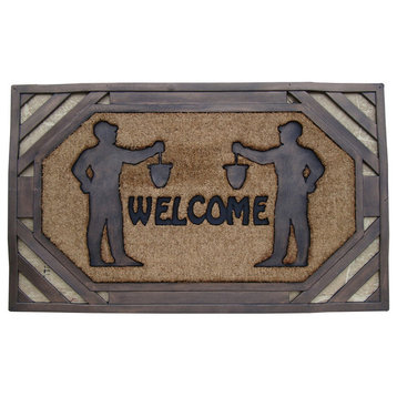 Limited Edition Rubber and Coir "Welcome" Doormat