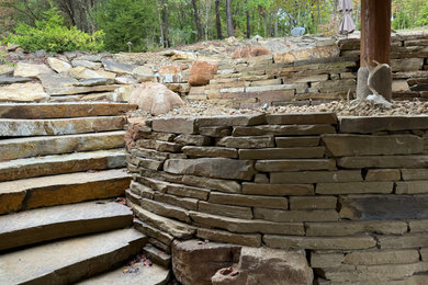Stone Retaining Wall