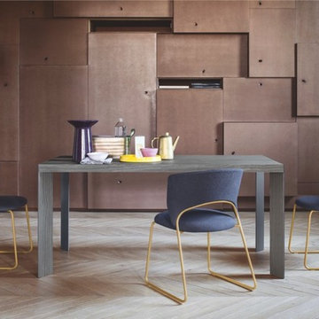 Calligaris Lam Table and Duffy Chairs