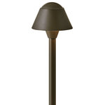 Hinkley - Rex 13" Pathway Light in Bronze - This pathway light from Hinkley is a part of the Rex collection and comes in bronze finish. Light measures 5" wide x 13" high. Includes one standard bulb up to 1.50 watts. Wet rated. Can be exposed to rain, snow and the elements.  This light requires 1 , 2W Watt Bulbs (Not Included) UL Certified.
