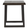 Jennings End Table - Cherry, Ebony