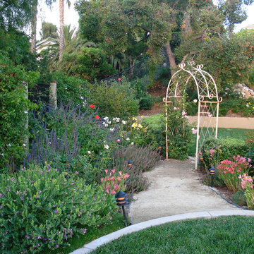 Entertaining garden