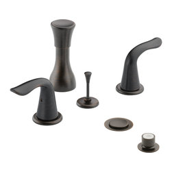 Delta Lahara&reg; Bidet Faucet - Less Handles - Bidet Faucets