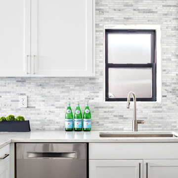 Mosaic Marble splash