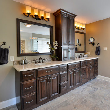 Luxurious Master Bath in The Peninsula - Mechanicsburg, PA