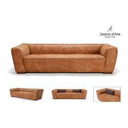 Abbado Modern Sofa by Seduta d'Arte Italy - $1,775.00 - Sectional Sofas