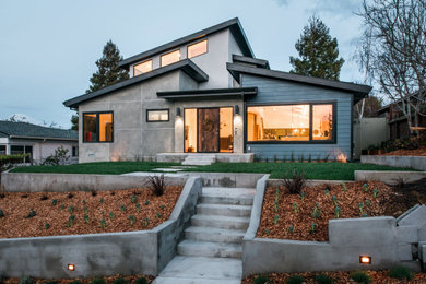 Inspiration for a contemporary exterior home remodel in San Francisco