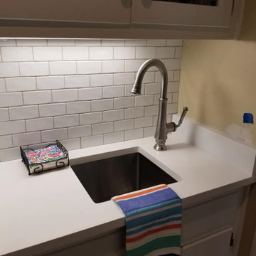 Pure White Quartz Countertops