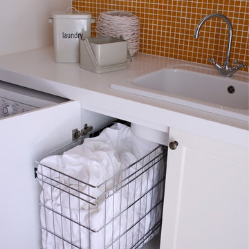 TANSEL Laundry Pull Out Wire Baskets