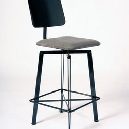 Red Star Stool - Bar Stools And Counter Stools