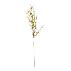 Shea's Wildflower - Forsythia Wild Spray, 45" - Wreaths And Garlands